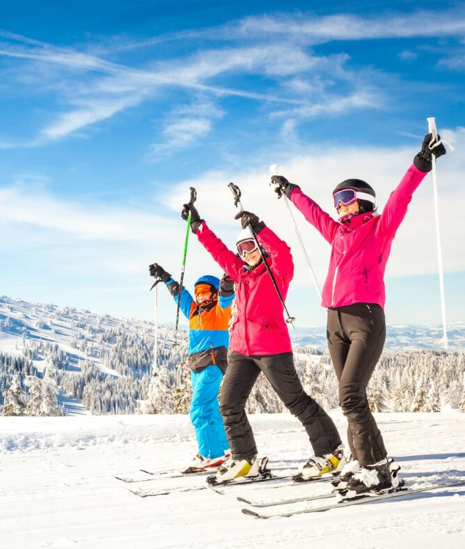 Ski In / Ski Out Lodging callout